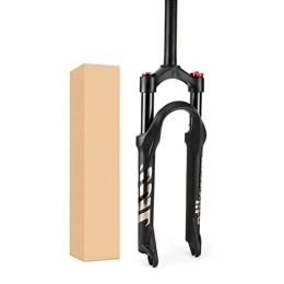 ZECHAO Mountain Bike Fork ZECHAO 24in 1-1 / 8" Mountain Bike Suspension Forks, 9 * 100mm Lightweight Alloy Air Supension Front Fork 90mm Travel Manual Lockout Accessories