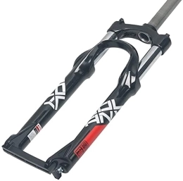 ZECHAO Mountain Bike Fork ZECHAO 24Inch Cycling Suspension Front Fork, Alloy MTB Mechanical Shock Absorber Shoulder Control Disc Brake 100mm Travel 2380g Accessories (Color : A, Size : 24inch)