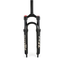 ZECHAO Mountain Bike Fork ZECHAO 24inches MTB Bicycle Suspension Fork, Ultralight Aluminum Alloy 90mm Travel Air Supension Front Fork 1-1 / 8" Manual Lockout Accessories