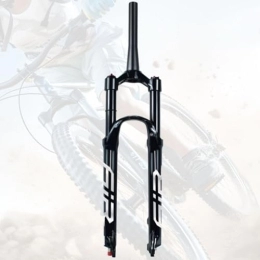 ZECHAO Spares ZECHAO 26 / 27.5 / 29 Inch Air Supension Front Fork, Aluminum Alloy 9mm Axle Disc Brake Bicycle Shock Absorber Rebound Adjust Mountain Bike Forks (Color : Tapered Manual Lock, Size : 27.5inch)