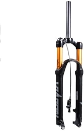 ZECHAO Spares ZECHAO 26 / 27.5 / 29'' Mountain Bike Suspension Forks, Disc Brake MTB Air Fork 100mm Travel QR 9mm Ultralight Bicycle Front Fork Accessories (Color : 1-1 / 8 Rl, Size : 29'')