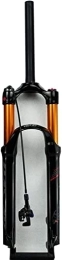 ZECHAO Mountain Bike Fork ZECHAO 26 / 27.5 / 29in Air Bike Suspension Fork, MTB Gas Fork 100mm Travel 1-1 / 8" Bicycle Front Fork with Damping Adjustment RL / HL QR Accessories (Color : Black-rl, Size : 27.5INCH)