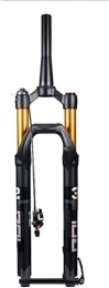 ZECHAO Spares ZECHAO 27.5" 29In Mountain Bike Suspension Fork, 100mm Travel Thru Axle 15mm Disc Brake Air Shock Forks 1-1 / 2'' Bicycle Front Fork Accessories (Color : Remote Control, Size : 27.5inch)