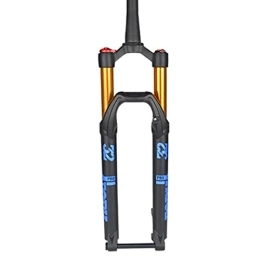 ZECHAO Spares ZECHAO 27.5 / 29inch Air Mountain Bike Suspension Fork, Rebound Adjustment 140mm Travel 1-1 / 2" MTB Bike Front Fork Disc Brake 15 * 100mm Accessories (Color : Blue, Size : 27.5inch)