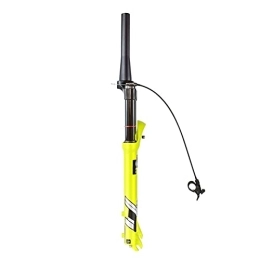 ZECHAO Mountain Bike Fork ZECHAO Air Fork, Travel 120mm 26 / 27.5 / 29 Inch Suspension Fork Disc Brakes Straight / Cone Tube (HL / RL) Axle: 9mm QR, Bicycle Accessories Accessories (Color : Cone tube RL, Size : 29inch)