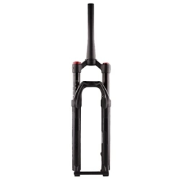 ZECHAO Mountain Bike Fork ZECHAO Air Supension Front Fork 130mm Travel, 27.5 / 29in Aluminum Alloy Bicycle Shock Absorber Forks MTB Bike Front Fork 15 * 110mm Accessories (Color : Black, Size : 29inch)