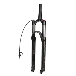 ZECHAO Mountain Bike Fork ZECHAO Air Suspension Fork, With Damping Adjustment 26 / 27.5 / 29 Inch Cone Tube Travel 100mm Manual / Remote Lockout, For MTB Bike Accessories (Color : Cone tube RL, Size : 27.5inch)