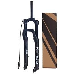ZECHAO Mountain Bike Fork ZECHAO Bicycle Shock Absorber Forks, 26" Quick Release 9 * 135mm Ultralight Aluminum Alloy 1-1 / 8" Rebound Adjust Bicycle Front Fork Accessories (Color : Remote Lock, Size : 26inch)