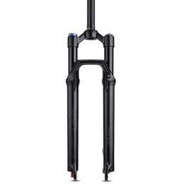 ZECHAO Spares ZECHAO Bicycle Shock Absorber Forks 27.5 / 29in, Magnesium Alloy Mountain Bike Suspension Forks Stroke 120mm Quick Release 9mm Accessories (Color : Straight Manual Lock, Size : 27.5inch)