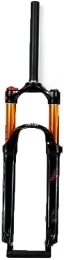 ZECHAO Spares ZECHAO Mountain Bike Suspension Fork 26 / 27.5 / 29'', 1-1 / 8" Ultralight Bicycle Front Fork Disc Brake MTB Air Forks QR 9mm Travel 100mm Accessories (Color : Black Hl, Size : 29'')