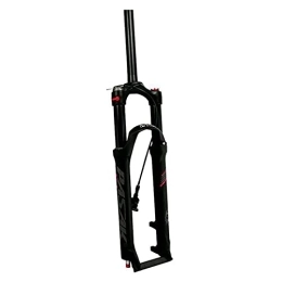 ZECHAO Mountain Bike Fork ZECHAO MTB Air Fork, Remote Lockout 26 / 27.5 / 29 Inch Suspension Fork Travel 100mm Disc Brake Damping Adjustment For Bicycle Accessories Accessories (Color : Mill sand black, Size : 29inch)