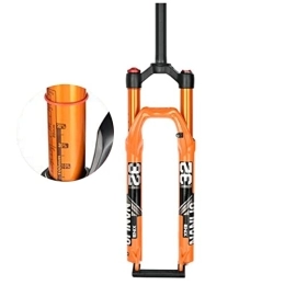 ZECHAO Spares ZECHAO Stroke 120mm Air Supension Front Fork, Magnesium Alloy 26 27.5 29" Mountain Bike Suspension Forks Suitable For Various Complex Road Sections Accessories (Color : Straight Manual Lock, Size : 2
