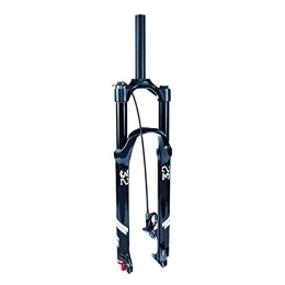 ZECHAO Mountain Bike Fork ZECHAO Suspension Fork, 26 / 27, 5 / 29 Inch MTB Air Fork Straight / Cone Tube Disc Brakes Remote Lockout Travel 140mm Damping Adjustment Accessories (Color : Straight tube RL, Size : 29inch)