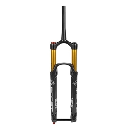ZFF Spares ZFF 27.5 / 29" Mountain Bike Air Fork BOOST DH AM Front Fork 110 * 15mm Thru Axle Travel 160MM Damping Adjustment Shoulder Control 1-1 / 2" Disc Brake For TRAIL (Color : Gold, Size : 27.5")