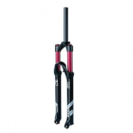 ZFXNB Mountain Bike Fork ZFXNB 26 27.5 29 Inch Suspension Forks Air Fork 1-1 / 8"Straight Tube Damping Adjustment Travel 100Mm Magnesium Alloy 9X100Mm Qr Suitable For Trail Running, 27.5In