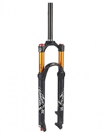 ZHAOJ Spares ZHAOJ 26" 27" 29" Bike Fork MTB Air Suspension Straight Steerer 1-1 / 8" Travel 100mm Disc Brake Manual Lockout 9mm QR 1680g Bike Suspension Fork