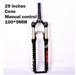 ZHENHZ Spares ZHENHZ Bicycle Fork Manitou Suspension 27.5er 29 Inch Mountain Bike Air Forks Remote 100 * 9MM AM, D