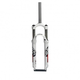 ZHENHZ Spares ZHENHZ Fork Suspension 2019 New 26 / 27.5 / 29er MTB All Aluminum Alloy Mechanical Fork Suspension Spring Fork Damping For Bicycle Accessories, White-27.5