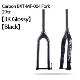 ZHTY Mountain Bike Fork ZHTY MTB Carbon Fork 29er Downhill DH Tapered Thru Axle 15mm Rigid Mountain Bike Front Fork Fibre BXT Bicycle Fork