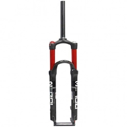 ZKORN Bicycle Accessories Suspension Bike Forks, Cycling Mountain Bicycle Suspension Fork 26/27.5/29 Inch Fork, Aluminum Alloy, For Road Bike,Red-27.5Inch