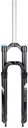 ZLYY Mountain Bike Fork ZLYY Cycling Air Suspension Fork MTB Alloy Front Fork, For 26 / 27.5 Inch City Road Disc Brake Bike Accessories (Color : Blackash, Size : 26INCH)