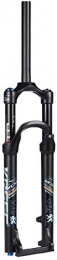 ZLYY Spares ZLYY Mountain Bike Front Fork 26 / 27.5 / 29 Inch Alloy Black Air Suspension Fork Disc Brake Travel 120mm (Size : 29inch)