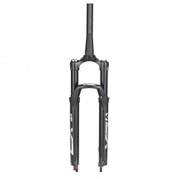 ZNDD Spares ZNDD Air Fork Bicycle Suspension Fork, 26 / 27.5 / 29"Air Suspension Fork Mtb Bicycle Fork Mountain Bike Fork With Damping Setting 9Mmqr Spring Travel 120Mm, 29" -Tapered-Manual