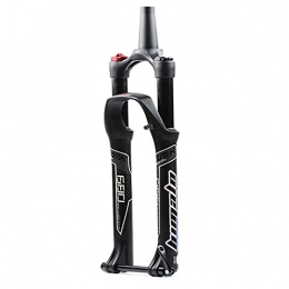 ZNDD Mountain Bike Fork ZNDD Bicycle Suspension Fork 27.5 / 29 Inch Mtb Air Fork Bicycle Air Suspension Fork Stroke 100Mm Mountain Bike Suspension Fork Barrel Shaft With Damping Adjustment, Red Line, 27.5