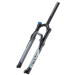 ZNDD Spares ZNDD Mountain Bike Front Fork 27.5 / 29 Inch Bicycle Suspension Fork Lightweight Mtb Aluminum Alloy Air Fork With Abs Lock Disc Brake 9Mm Quick Release Hub 120Mm, Straight, 29