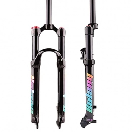 ZNDD Spares ZNDD Suspension Fork 26 27 5 29 Inch Lightweight Shoulder Control Mtb Fork Made Of Magnesium Alloy Suspension Fork Mountain Bike Cycle Path: 100 Mm, 26In