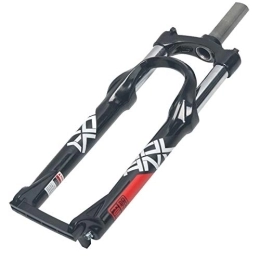 ZNND Mountain Bike Fork ZNND 24 Inch Mechanical Fork, Mountain Bike Front Fork Shoulder Control Suspension Fork Fork Bicycle Accessories (Color : Red, Size : 24in)