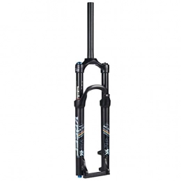 ZNND Spares ZNND 26 / 27.5 / 29 Inch Bike Suspension Fork, MTB Front Suspension Forks 1-1 / 8”Shoulder Control Damping Adjustment 1-1 / 2” (Color : Straight canal, Size : 29in)