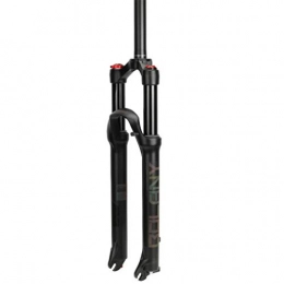 ZNND Mountain Bike Fork ZNND MTB Front Suspension Forks, Damping Adjustment Bicycle Shock Absorber Front Fork Air Fork 26 / 27.5 / 29in 100mm Travel (Color : Straight canal-a, Size : 27.5in)