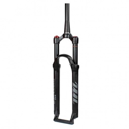 ZNND Mountain Bike Fork ZNND MTB Front Suspension Forks, Fork 26 / 27.5 / 29in Shoulder Control / wire Control Fork Bicycle Accessories 1-1 / 2" (Color : Manual Lockout, Size : 26inch)