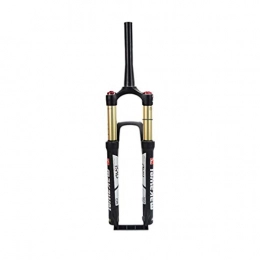 ZNND Mountain Bike Fork ZNND Suspension Fork 26 Inch Bicycle Gas Straight Pipe Cone Front Damping Shoulder Control (color : B, Size : 26 inch)