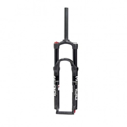 ZNND Mountain Bike Fork ZNND Suspension Front Fork Mountain Bike 26 / 27.5 / 29 Inch Double Air Chamber Bicycle Shoulder Independent Bridge (color : B, Size : 27.5Inch)