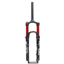 ZQTG Spares ZQTG Bicycle Air Suspension Fork 26 / 27.5 / 29 In Mtb Straight 1-1 / 8"Double Air Valve Travel 100Mm Disc Brake Hl Qr 9Mm Bicycle Fork 1650G