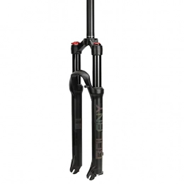 ZQW Mountain Bike Fork ZQW 26 / 27.5 / 29 Inch MTB Bike Suspension Fork, Damping Rebound Adjustment Straight Tube Cone Tube Front Fork, Manual / Remote Lockout Disc Brake 100mm Travel, 9mm Axle (Color : C, Size : 27.5inch)