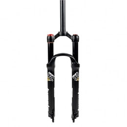 ZQW Mountain Bike Fork ZQW 26 27.5 29inch MTB Bike Front Fork, Bicycle Suspension Fork Disc Brake 1-1 / 8" Steerer Air Damping for 2.4" Tire 120mm Stroke Quick Release (Color : A, Size : 26inch)