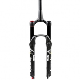 ZQW Mountain Bike Fork ZQW MTB Suspension Air Fork 26 27.5 29er, Rebound Adjustment Quick Release Remote / Manual Control Lock Tapered / Straight Tube Bike Front Fork Travel 160mm (Color : D, Size : 27.5inch)