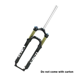 ZSR-haohai Mountain Bike Fork ZSR-haohai Bicycle Air Fork 26ER MTB Mountain Bike Air Suspension Fork Air Resilience Oil Damping 100mm Travel Bike Fork Bicycle Parts (Color : Type 1)