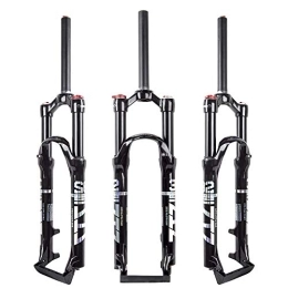 ZTZ Spares ZTZ【UK STOCK】Mountain Front Fork 26 Inch 27.5 Inch 29 Inch Double Air Chamber Fork Bicycle Shock Absorber Front Fork Air Fork 26 inch Black Inner tube