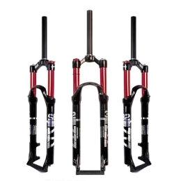 ZTZ Spares ZTZ【UK STOCK】Mountain Front Fork 26 Inch 27.5 Inch 29 Inch Double Air Chamber Fork Bicycle Shock Absorber Front Fork Air Fork 26 inch Red Inner tube