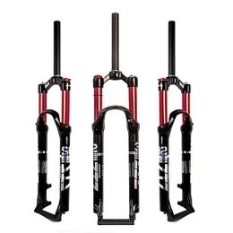 ZTZ Spares ZTZ【UK STOCK】Mountain Front Fork 26 Inch 27.5 Inch 29 Inch Double Air Chamber Fork Bicycle Shock Absorber Front Fork Air Fork 27.5 inch Red Inner tube