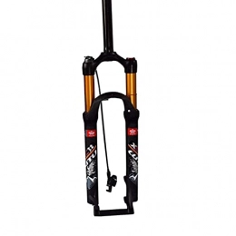 ZXCNB Spares ZXCNB 26In Mountain Bike Suspension Fork, Remote Control Bike Fork Aluminum Alloy Air Fork