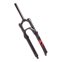 ZXCNB Spares ZXCNB Bicycle Fork, 26 27.5 29Inch Mtb Bicycle Fork, Suspension Fork, Shoulder Control All Aluminum Alloy Rebound Adjustment Deadlock Function 140Mm, Red, 27.5Inch