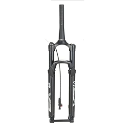 ZYHDDYJ Mountain Bike Fork ZYHDDYJ Bike Fork 26 / 27.5 / 29 Inch Mountain Bike Front Forks Air Barrel Shaft Travel 120mm Disc Brake Damping Adjustment Cycling Accessories (Color : Wire control, Size : 26 inch)