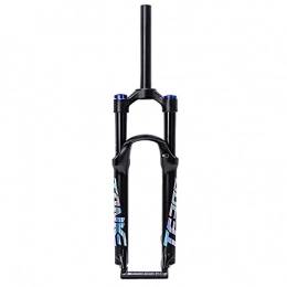 ZYHDDYJ Mountain Bike Fork ZYHDDYJ Bike Fork Front Suspension Fork Air 27.5 / 29 Inch Mountain Bike Travel 110mm QR 9mm Disc Brake Aluminum Magnesium Alloy Cycling Accessories (Color : A, Size : 27.5 inch)
