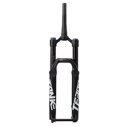 ZYHDDYJ Mountain Bike Fork ZYHDDYJ Bike Fork Front Suspension Fork Air Mountain Bike 27.5 / 29 Inch Travel 160mm Disc Brake Aluminum Magnesium Alloy Cycling Accessories (Size : 27.5 inch)