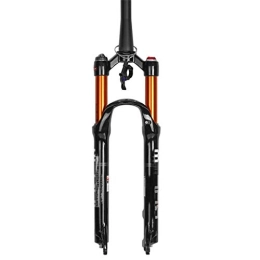 ZZQZZQ Spares ZZQZZQ Suspension Bike Forks Bike Suspension Fork Mountain Bike Front Fork Magnesium alloy shock absorber front fork 26 inches / 27.5 inches / 29 inches, Spinal-canal, 27.5-inches